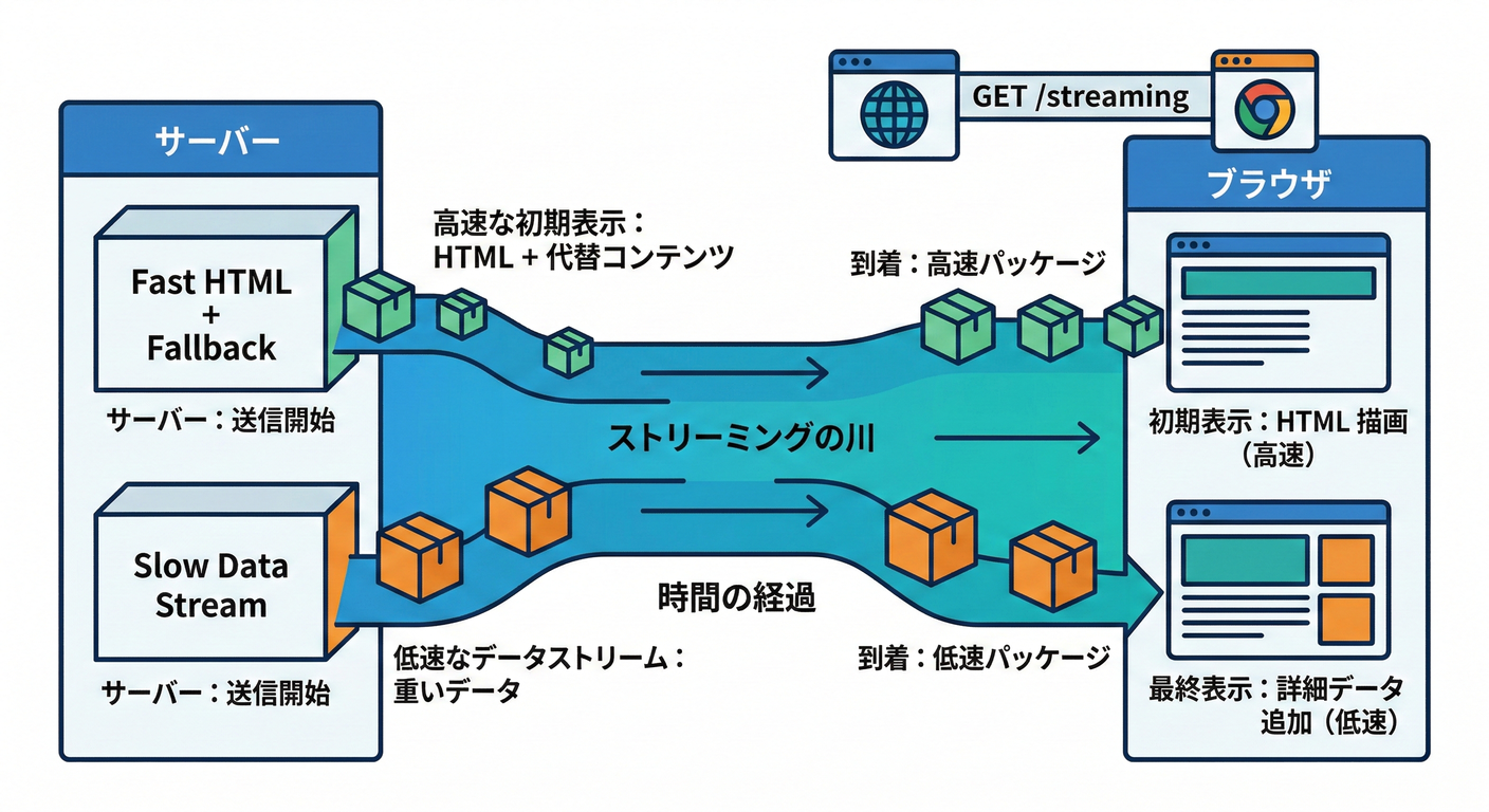 Streamingの流れ