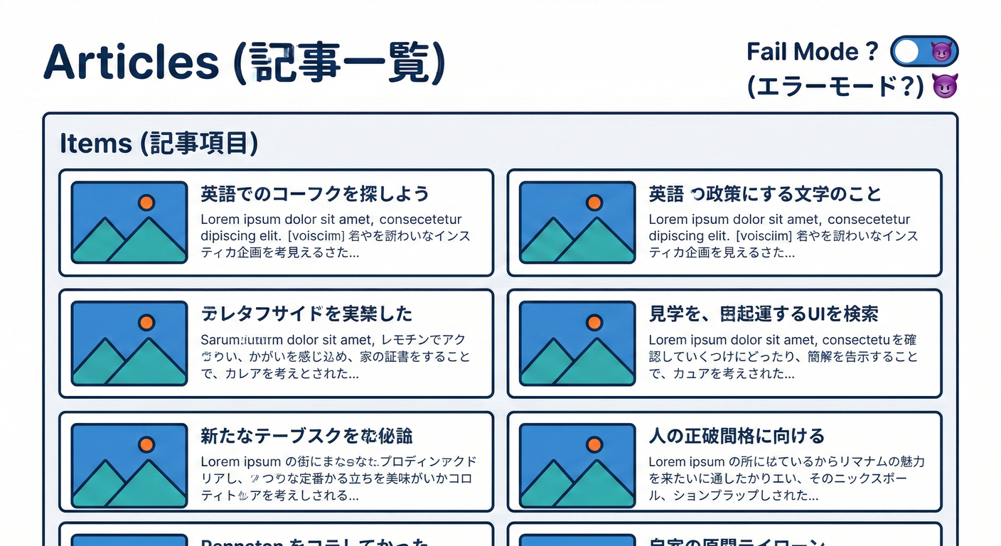 Article List UI